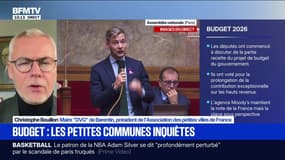 Budget: "C'est une asphyxie complète des collectivités locales", souligne Christophe Bouillon, président de l'association des petites villes de France