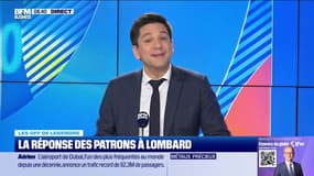 Les off de Legendre : La réponse des patrons à Lombard - 31/01
