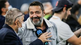 Stéphane Tapie au Vélodrome, le 13 octobre 2021