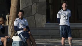Lionel Messi et Carlos Tévez