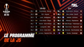 Ligue Europa : Le programme TV de la J5 et tous les classements