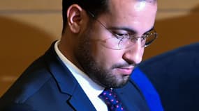 Alexandre Benalla au Sénat ce mercredi 19 septembre.