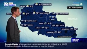 Météo Nord-Pas-de-Calais: un vendredi pluvieux, jusqu'à  16°C à Calais et 16°C à Lille