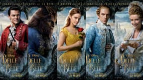 Les affiches de La belle et la Bête.