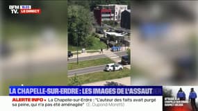 Les images témoins BFMTV de l'assaut à La Chapelle-sur-Erdre