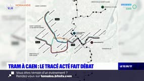 Caen: le nouveau tracé du tramway fait débat