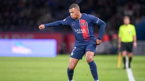 Kylian Mbappé lors de PSG-Montpellier (3-0, 11e journée de Ligue 1), le 3 novembre 2023
