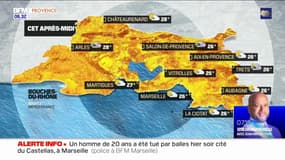 Météo Bouches-du-Rhône: une matinée calme avant l'arrivée d'orages dans les terres, 26°C attendus à Marseille