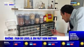 Rhône: fan de Lego, il développe son activité autour des célèbres briques
