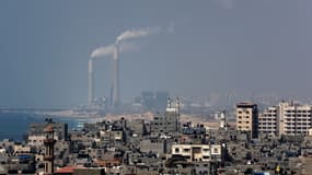 La bande de Gaza, photographiée le 27 juillet 2021