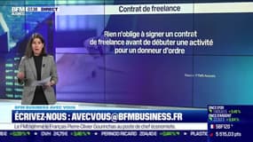 BFM Business avec vous : Est-ce normal de signer un contrat de freelance après avoir effectué une mission ? - 11/01