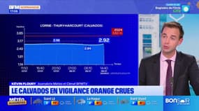 Calvados: le département en vigilance orange "crues"
