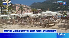 Menton : 4 plagistes toujours dans la tourmente