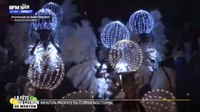 Menton: au cœur du corso nocturne de la fête du citron