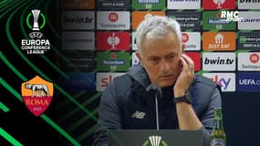 Conference League / AS Rome : "C'est un club géant", l'émotion de Mourinho après la qualification en finale