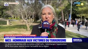 Nice: la présidente de l'association "Mémorial des Anges" explique l'importance de la journée d'hommage aux victimes du terrorisme