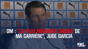 OM : "La plus mauvaise saison de ma carrière", juge Garcia