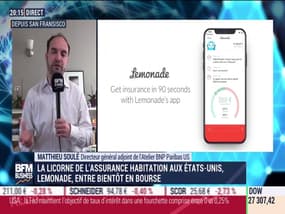 Matthieu Soulé (Atelier BNP Paribas) : L'assurtech Lemonade entre bientôt en Bourse - 10/06