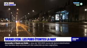 Grand Lyon : les pubs éteintes la nuit