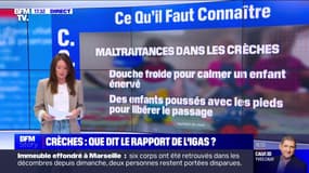 Maltraitances dans les crèches: que dit le rapport de l'IGAS (l'inspection générale des affaires sociales)? 