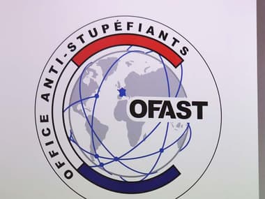 Le logo de l'Office anti-stupéfiants (Ofast).