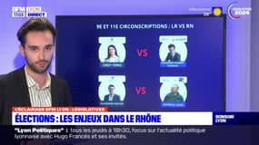Élections législatives: les enjeux dans le Rhône