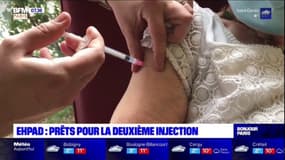 Covid-19: dans cet Ehpad de Bobigny, les résidents ont commencé à recevoir leur deuxième injection du vaccin