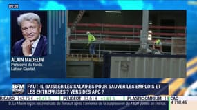 Faut-il baisser les salaires ? Alain Madelin s'y oppose