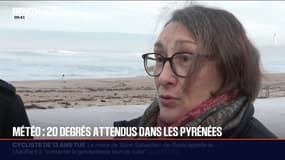À Biarritz, les habitants inquiets face à des températures anormalement élevées