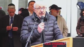 Francis Kalifat, à une commémoration à la mémoire d'Ilan Halimi.