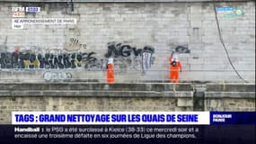 Paris: une grande opération de nettoyage des quais de Seine lancée