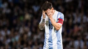 Lionel Messi avec l'Argentine en novembre 2024