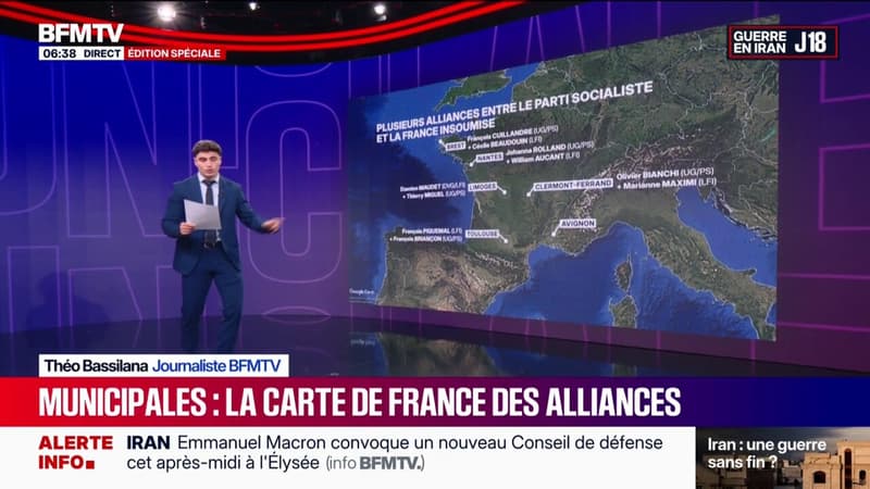 Limoges, Toulouse, Nantes, Brest: le PS et LFI s'allient pour le second tour des éléctions municipales