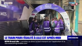 Lille: le train pour l'égalité fait escale à la gare ce dimanche après-midi