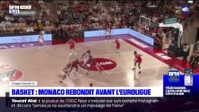 Basket: Monaco rebondit face à Bourg-en-Bresse avant l'Euroligue