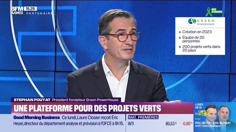 Stéphane Pouyat (Green PowerHouse) : Une plateforme pour des projets verts - 22/06