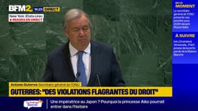 Budget de l'ONU: son secrétaire général, Antonio Guterres, dénonce une situation "intenable"