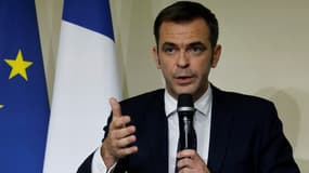 Le ministre de la Santé Olivier Véran lors de son point de situation sur la lutte contre le Covid-19, le 1er octobre 2020