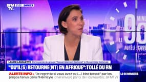 Laure Lavalette: "Tout de suite je dis: qu'ils retournent en Afrique... les bateaux"