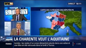 BFM Story: Réforme territoriale: la Charente veut être rattaché à l'Aquitaine – 15/07