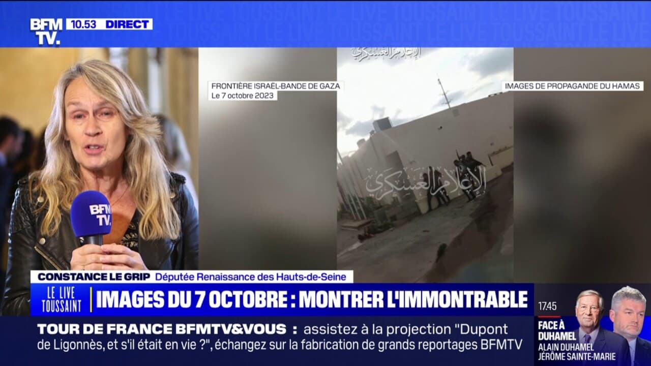 Film Sur Les Attaques Du 7 Octobre à L'Assemblée: "un Moment Très ...