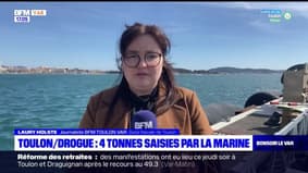 4 tonnes de drogues saisies par la marine de retour au port de Toulon