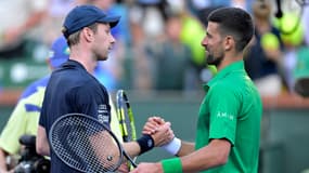 Novaj Djokovic face à Botic van de Zandschulp sur l'Indian Wells 2025