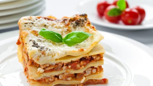 Pour voir cette recette de lasagnes, cliquez ici.