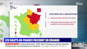 Déconfinement: les Hauts-de-France passent en orange, dont l'Oise, l'un des premiers clusters de l'épidémie