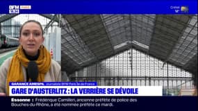 Paris: la verrière de la gare d'Austerlitz se dévoile après cinq ans de travaux