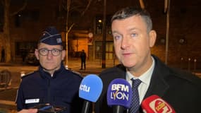 Antoine Guérin, le nouveau préfet du Rhône à la Sécurité, le 18 novembre 2024 à Villeurbanne.