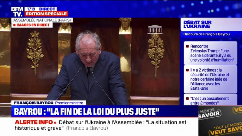 François Bayrou: Nous ne sommes pas armés pour un temps où la loi est tenue pour négligeable