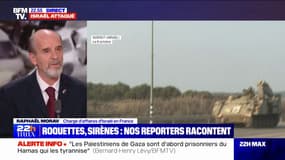 Raphaël Morav (chargé d'affaires d'Israël en France): "La population de Gaza n'est pas la cible des attaques israéliennes"