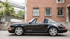 Une Porsche 911 Targa du Porsche Museum